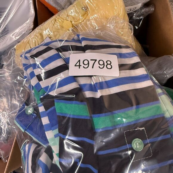 Talbots Blouse Women 3X Plus Blue Striped V-Neck Long Sleeve Pullover Casual - Picture 7 of 7